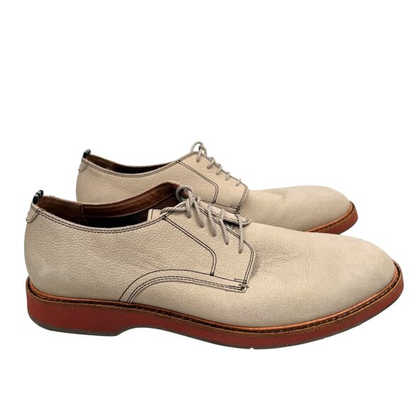 COLE HAAN Grand Suede Oxfords Mens Size 11 Beige Leather Lace Up Shoes main image 11